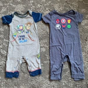 Baby Boy Graphic One Pieces